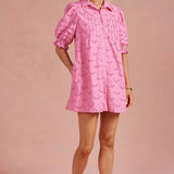 Strut & Bolt | Ciara Eyelet Mini Dress | Sweetest Stitch Boutique RVA