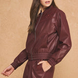 Strut & Bolt | Lisa Faux Leather Jacket | Sweetest Stitch Boutique RVA