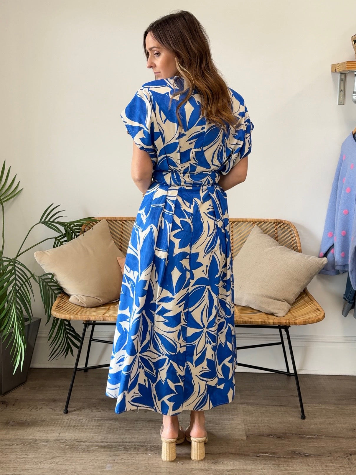 Dress Forum | Cassie Short Sleeve Midi Dress | Sweetest Stitch RVA