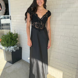 Dress Forum | Sutton Satin Lace Maxi Dress | Sweetest Stitch Boutique
