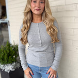 Z Supply | Stella Henley Rib Modal | Sweetest Stitch Boutique
