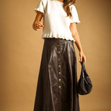 Miou Muse | Jess Ruffle Hem Sweater | Sweetest Stitch Boutique RVA