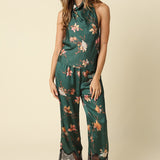 Olivaceous | Reagan Floral Halter Top | Sweetest Stitch Boutiqure RVA