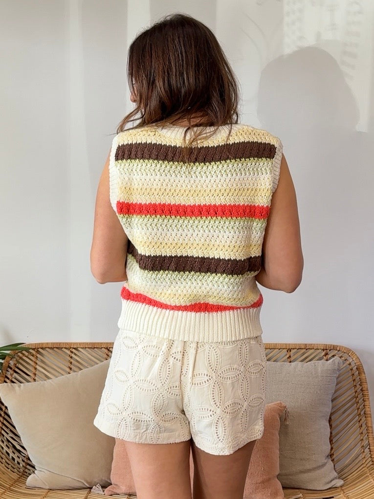 THML | Haisley Striped Sleeveless Top | Sweetest Stitch Boutique