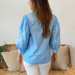 Entro | Emory Embroidered Top | Sweetest Stitch Boutique Richmond