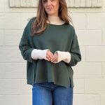 Entro | Clara Mock Neck Sweater | Sweetest Stitch Boutique Richmond