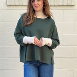 Entro | Clara Mock Neck Sweater | Sweetest Stitch Boutique Richmond