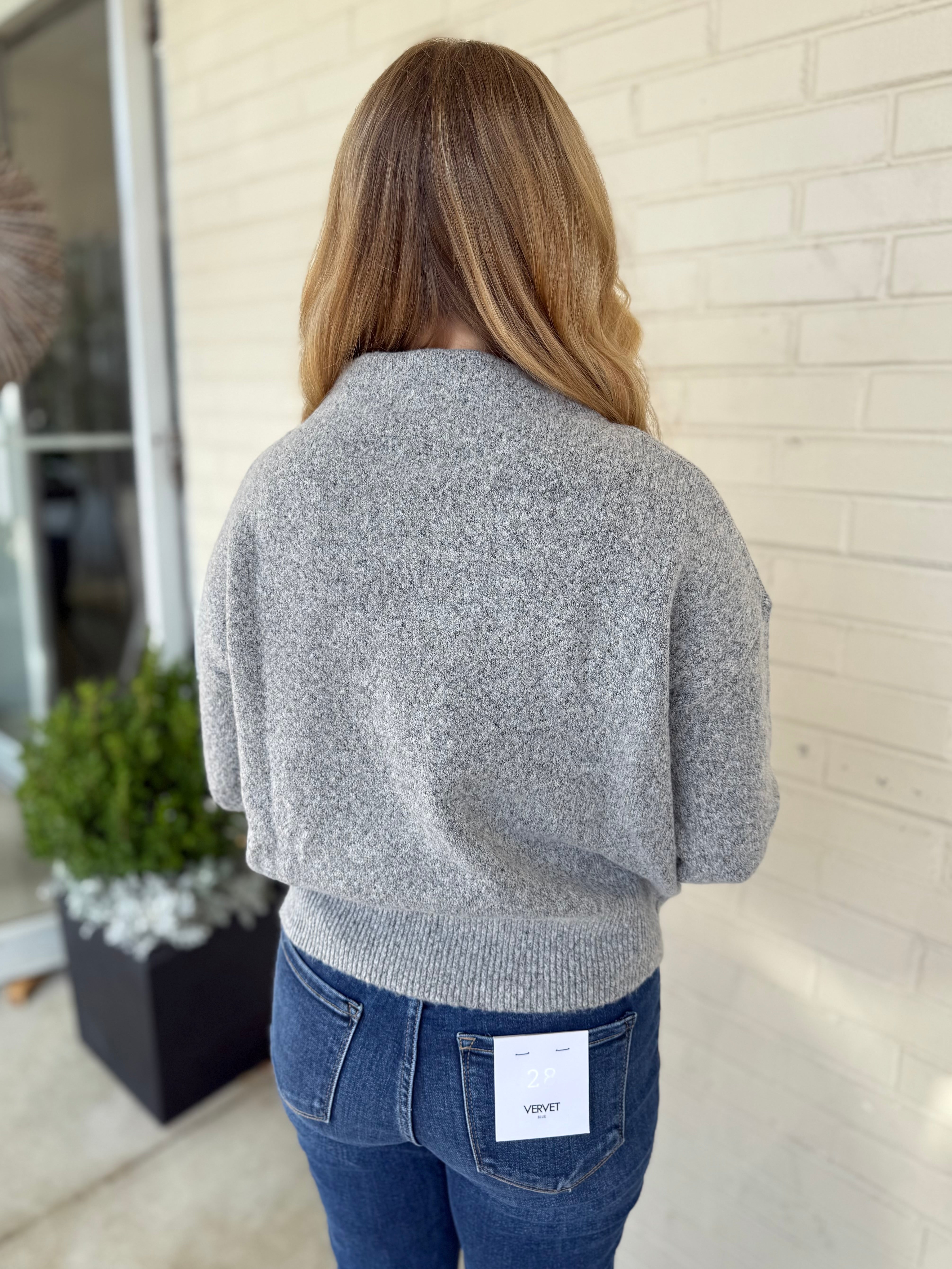 Grade & Gather | Hartford Mock Neck Sweater | Sweetest Stitch 
