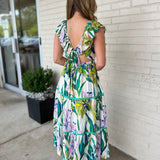 Fore | Skylar Floral Midi Dress | Sweetest Stitch Boutique Richmond