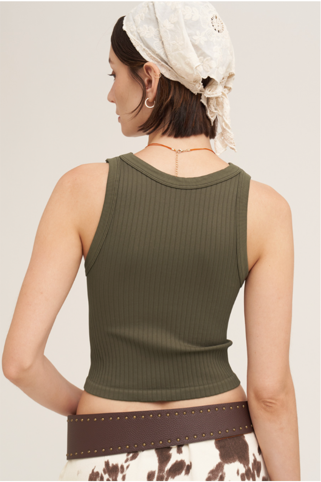 Nikibiki | Wide Ribbed Tank | Sweetest Stitch Boutique Richmond VA