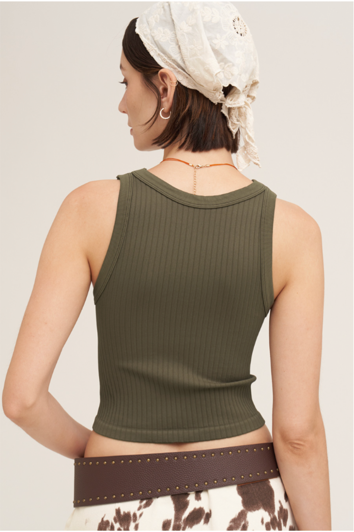 Nikibiki | Wide Ribbed Tank | Sweetest Stitch Boutique Richmond VA