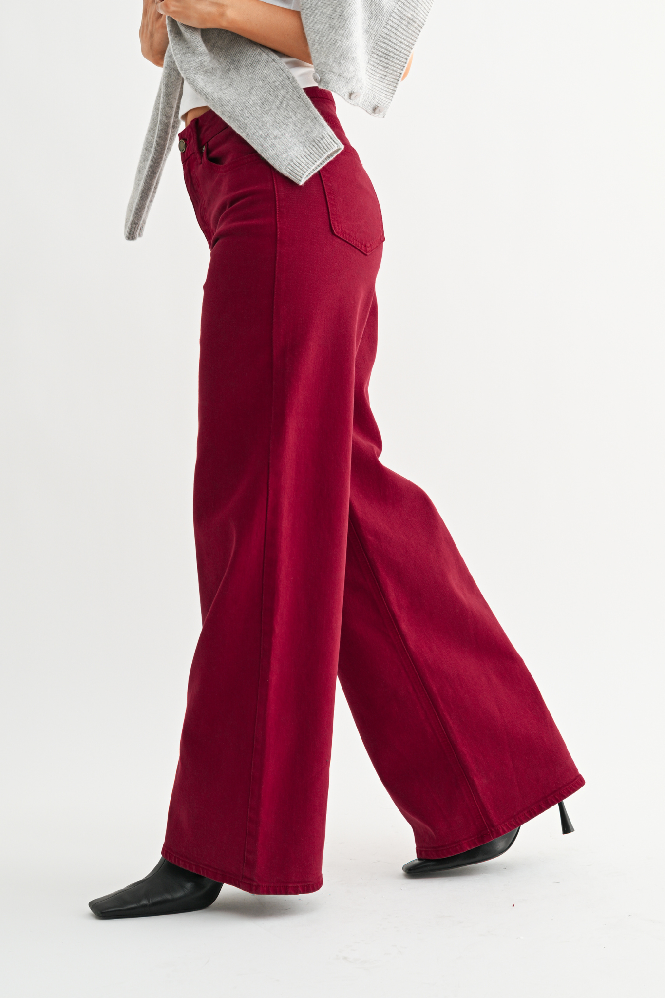 Just Black Denim | Brooklyn Wide Leg Jeans | Sweetest Stitch