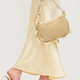 Steph Seashell Straw Bag