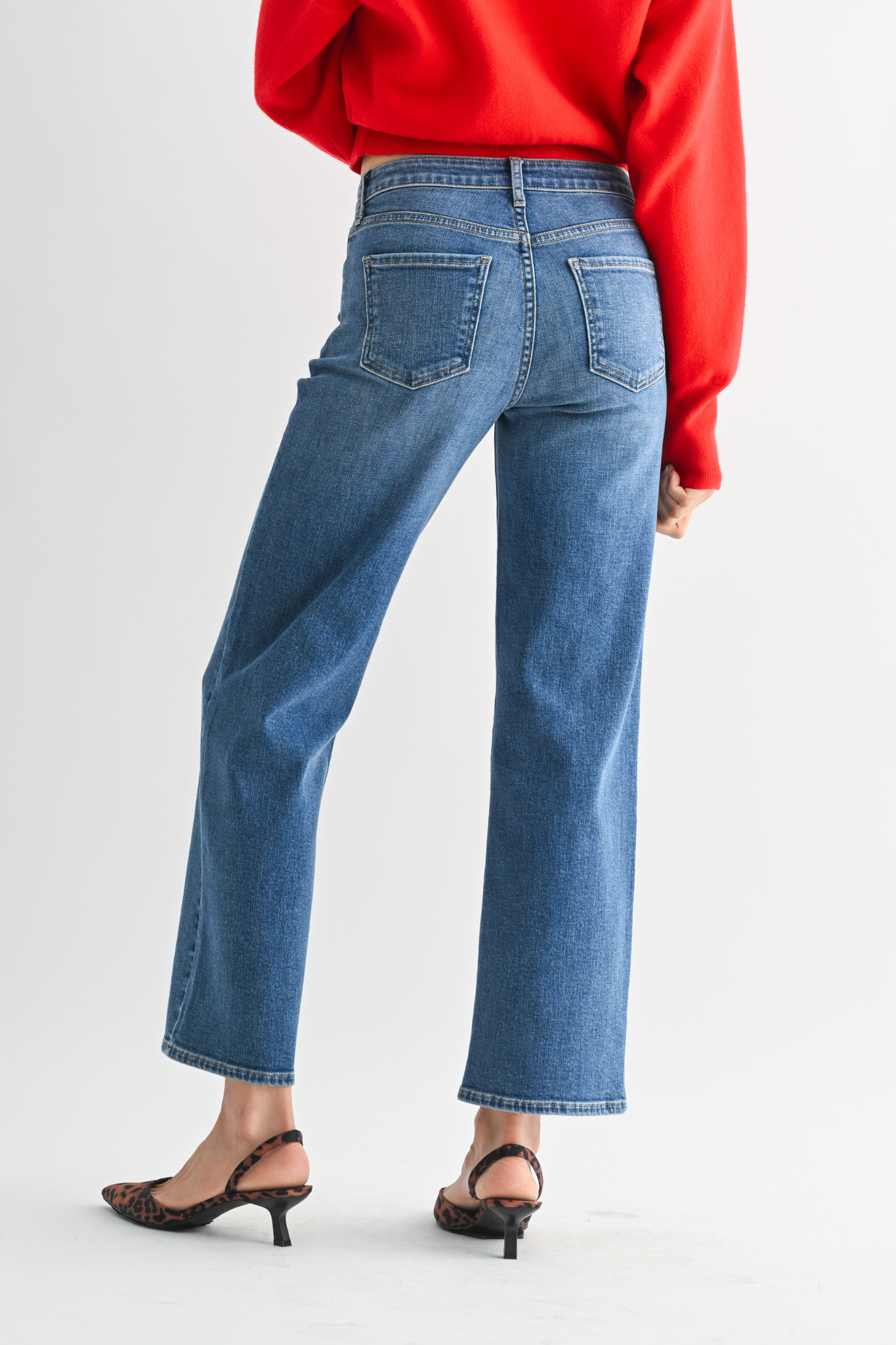 Just Black Denim | Seraphina Wide Leg Jeans | Sweetest Stitch