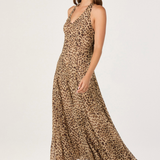 ASTR The Label | Myra V-Neck Halter Maxi Dress | Sweetest Stitch