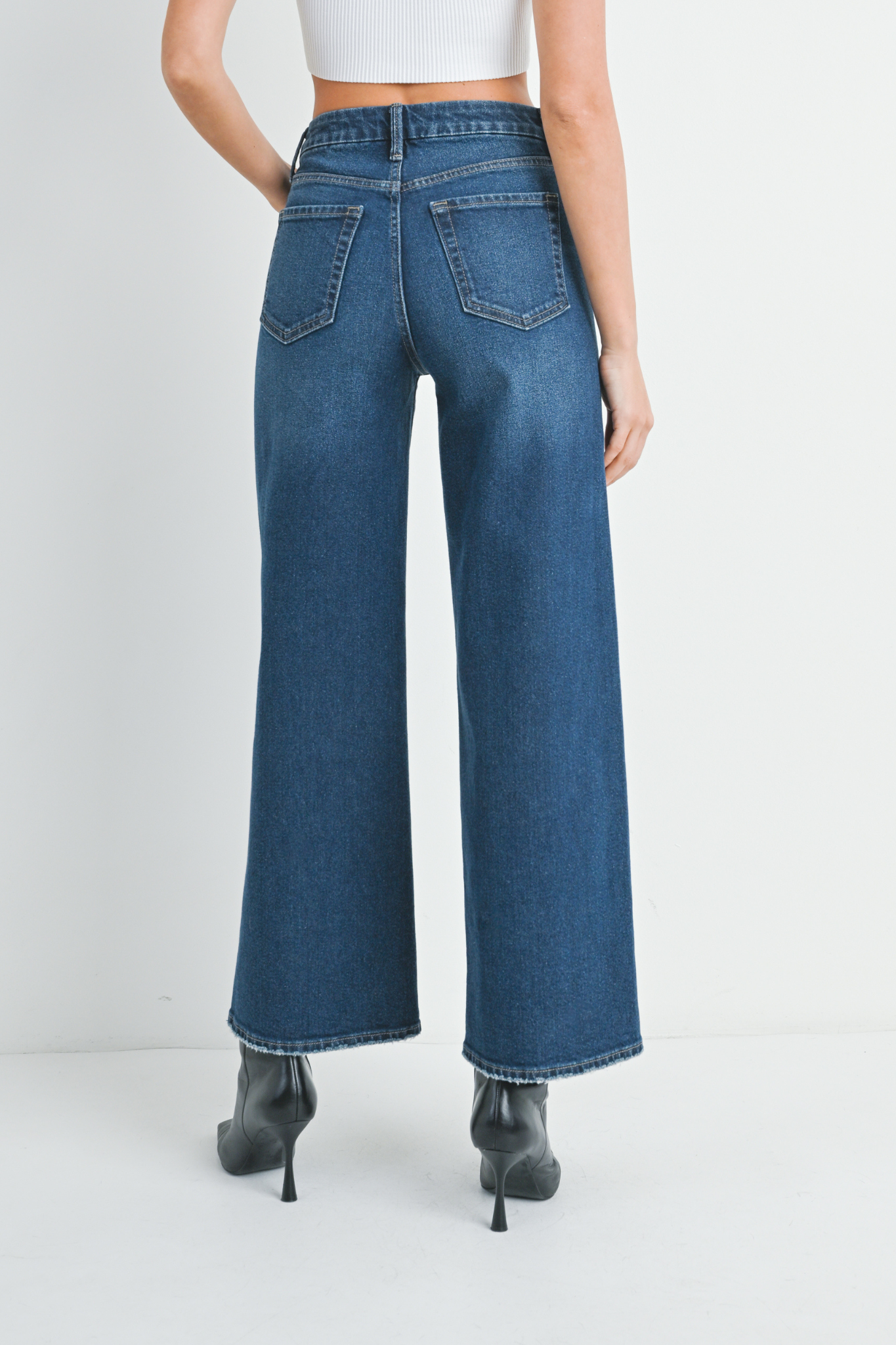 Just Black Denim | Rowyn Wide Leg Jeans | Sweetest Stitch Boutique