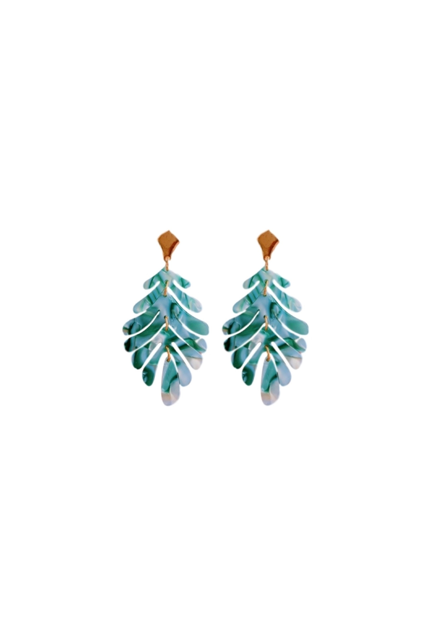 St. Armand's Designs | Palm Drop Earrings | Sweetest Stitch Boutique