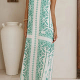 Sundayup | Paisley Midi Dress - Green | Sweetest Stitch Boutique RVA