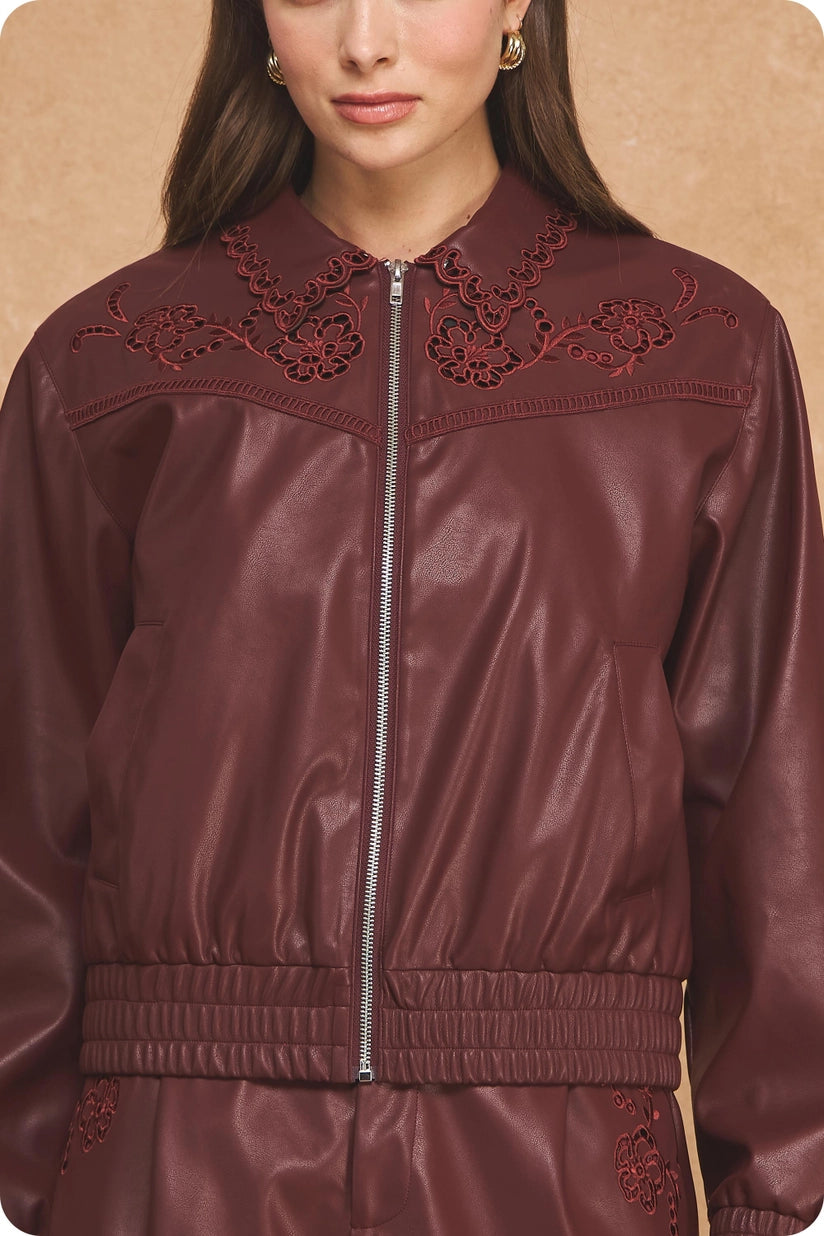 Strut & Bolt | Lisa Faux Leather Jacket | Sweetest Stitch Boutique RVA