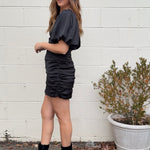 Crescent | Slip Into Satin Mini Dress | Sweetest Stitch Boutique