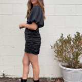 Crescent | Slip Into Satin Mini Dress | Sweetest Stitch Boutique