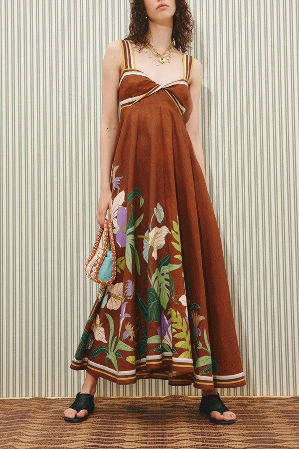 Sundayup Clothing | Hampton Floral Midi Dress | Sweetest Stitch