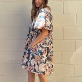Aureum | Danielle Floral Babydoll Dress | Sweetest Stitch Boutique