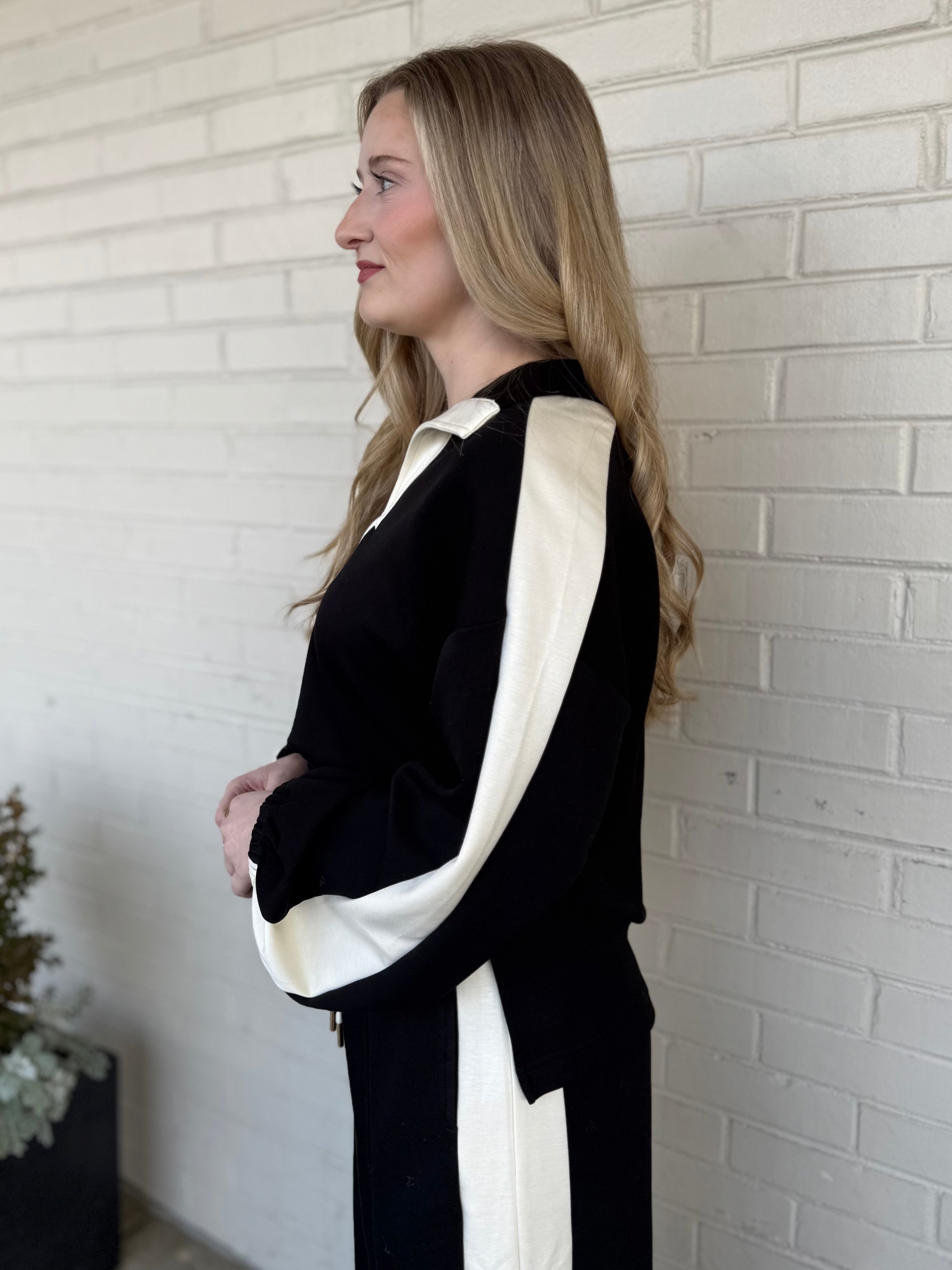 Entro | Callie Collared Top | Sweetest Stitch Boutique Richmond