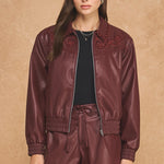 Strut & Bolt | Lisa Faux Leather Jacket | Sweetest Stitch Boutique RVA