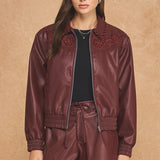 Strut & Bolt | Lisa Faux Leather Jacket | Sweetest Stitch Boutique RVA