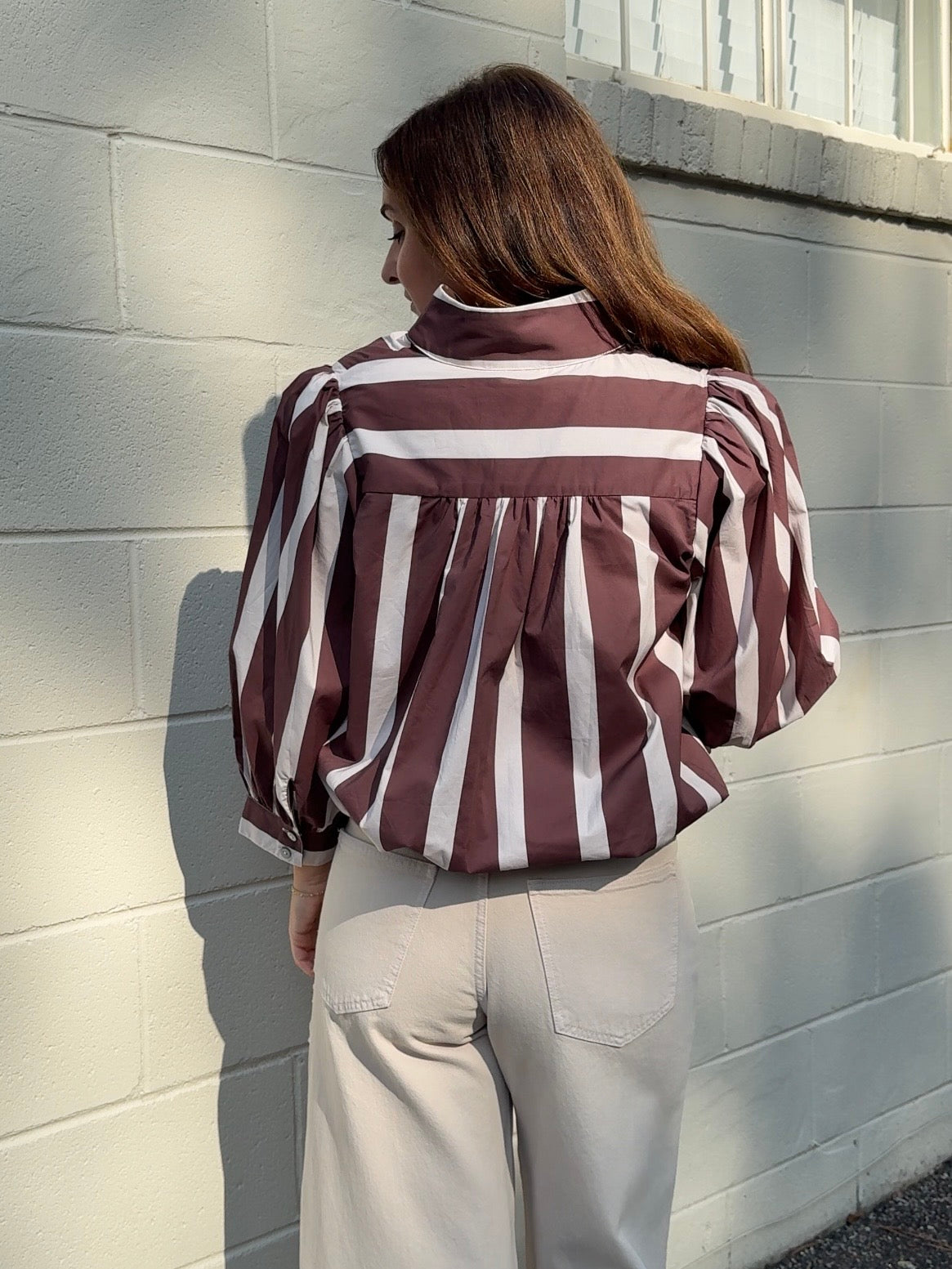 Entro | Carrie Brown Striped Top | Sweetest Stitch Boutique Richmond