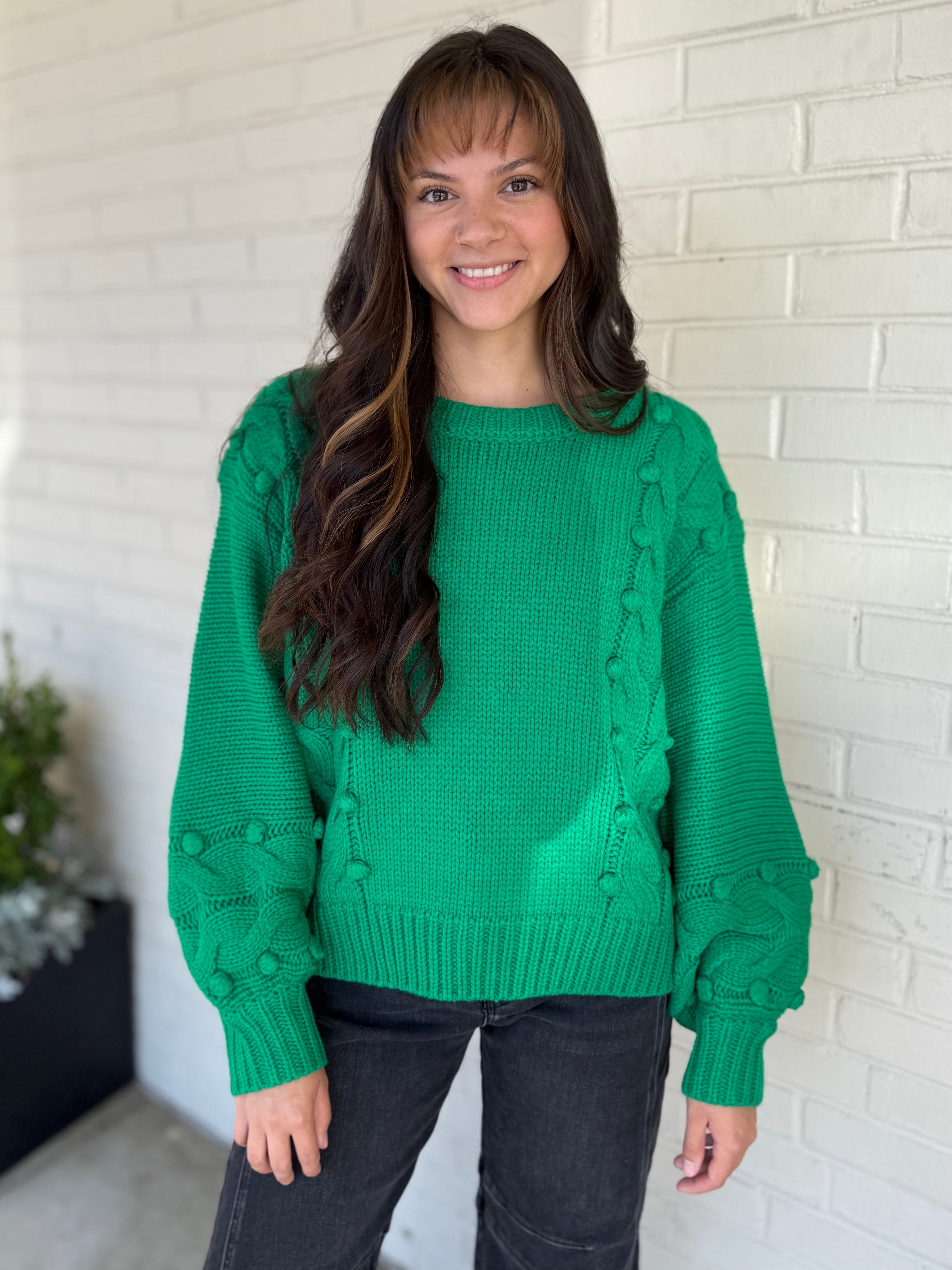 Strut & Bolt | Celine Pom Pom Sweater | Sweetest Stitch Boutique