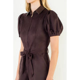 THML | Noa Suede Belted Romper | Sweetest Stitch Boutique Richmond