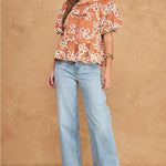 Strut & Bolt | Jules Embroidered Peplum Top | Sweetest Stitch Boutique