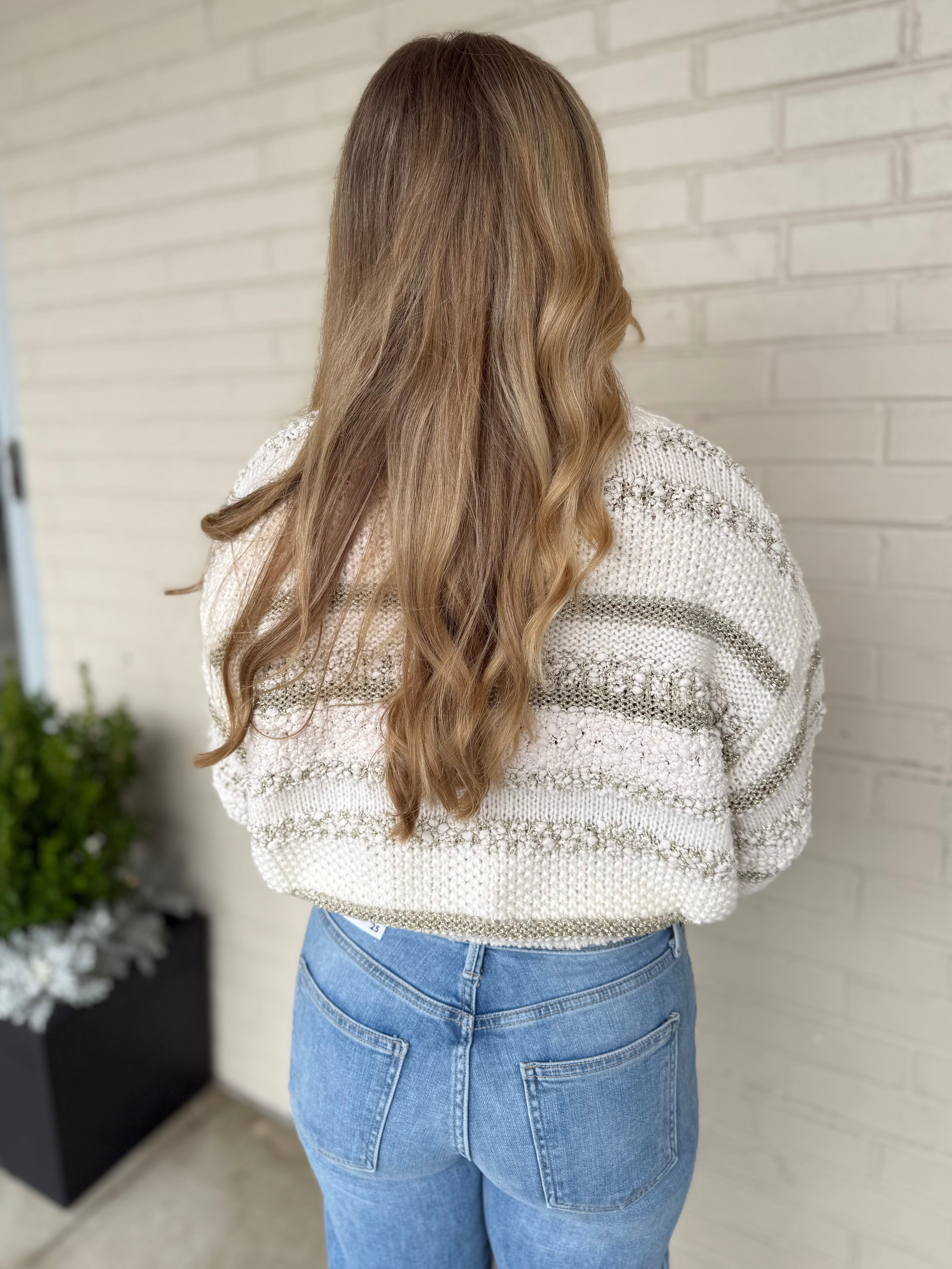 Storia | Leighton Striped Sweater | Sweetest Stitch Boutique Richmond