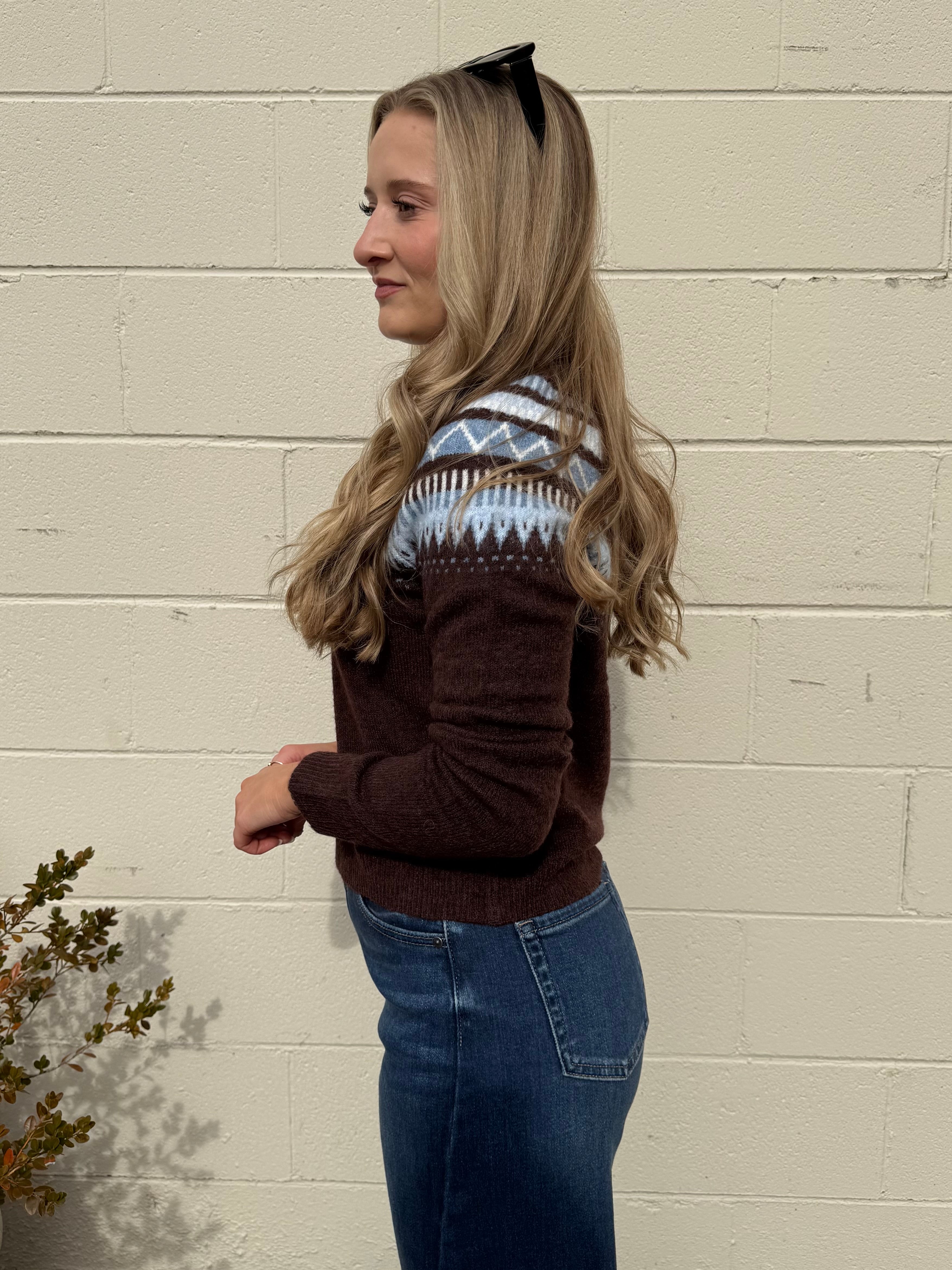 Lalavon | Ashlee Fair Isle Sweater | Sweetest Stitch Boutique Richmond