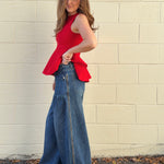 Aaron & Amber | Ezra Balloon Leg Jeans | Sweetest Stitch Boutique