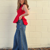 Aaron & Amber | Ezra Balloon Leg Jeans | Sweetest Stitch Boutique