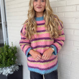 Miou Muse | Nova Striped Sweater | Sweetest Stitch Boutique