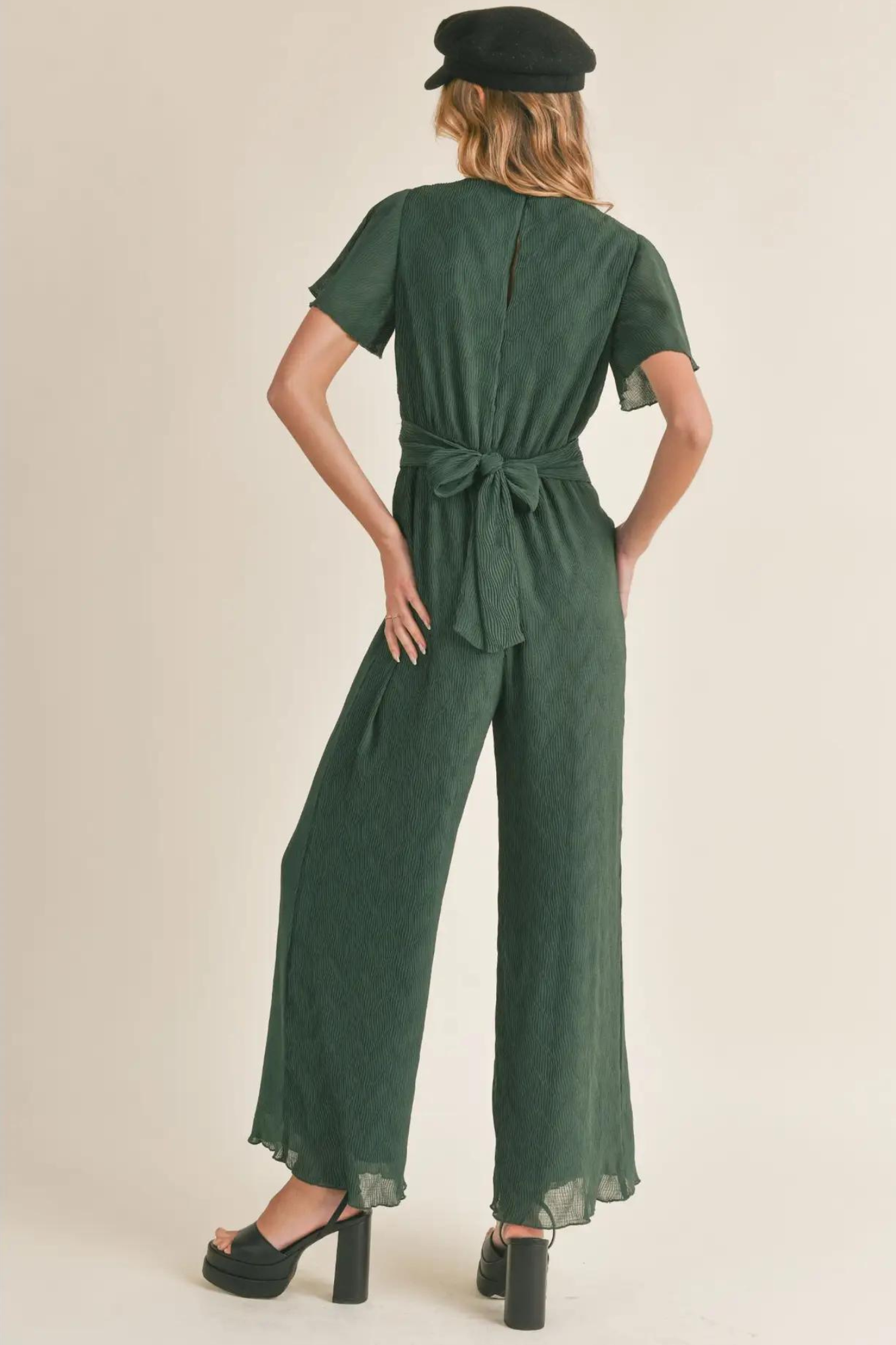Sadie & Sage | Green Wonderstruck Jumpsuit | Sweetest Stitch 
