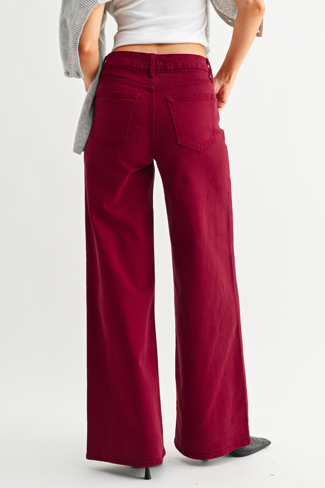 Just Black Denim | Brooklyn Wide Leg Jeans | Sweetest Stitch