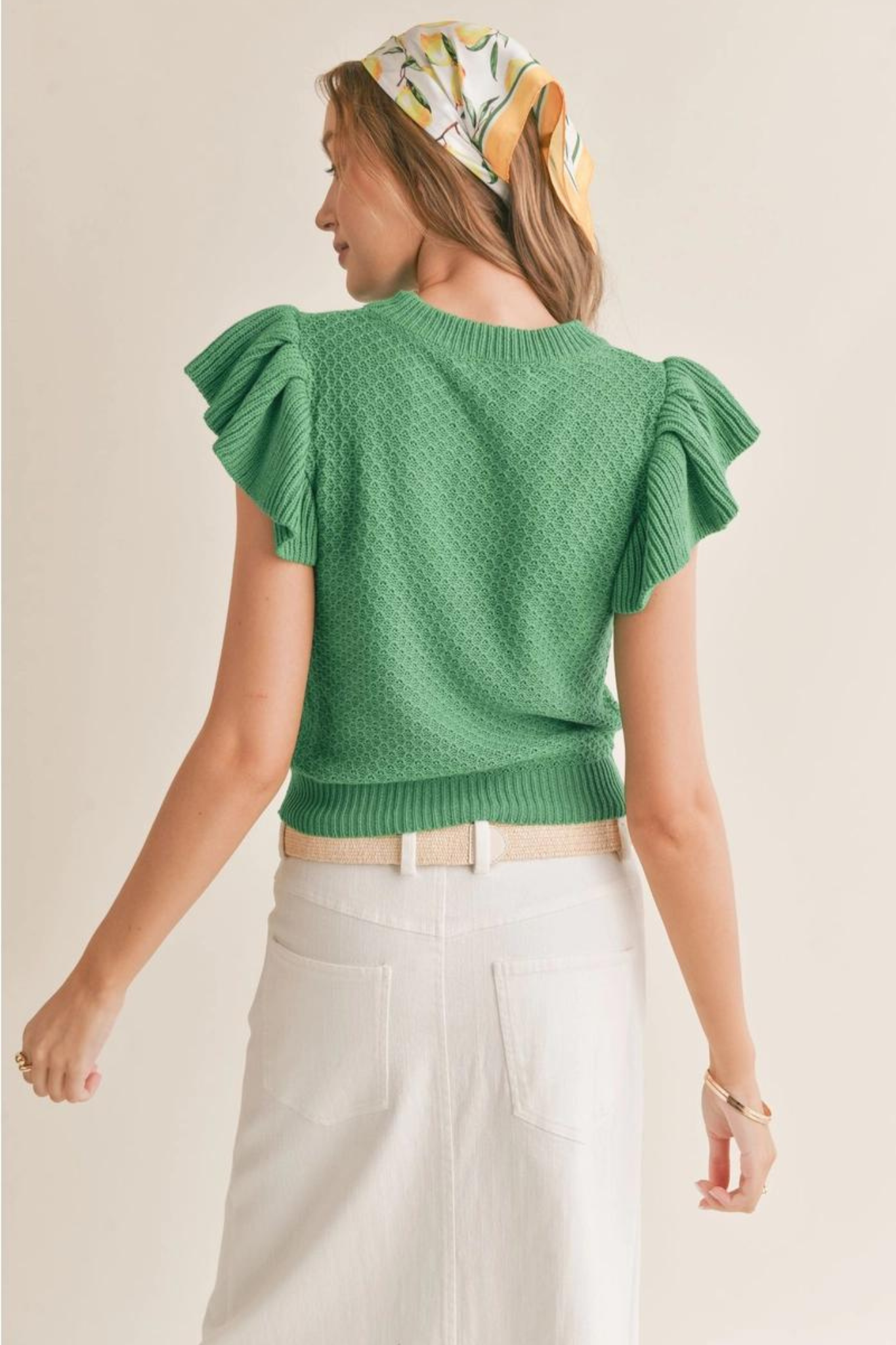 Sadie & Sage | Green Knit Top | Sweetest Stitch Online Boutique