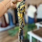 Golden Stella | Regal Print Scarf | Sweetest Stitch Boutique