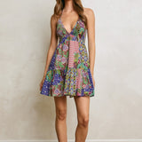 Dress Forum | Ariyah Patchwork Mini Dress | Sweetest Stitch Boutique