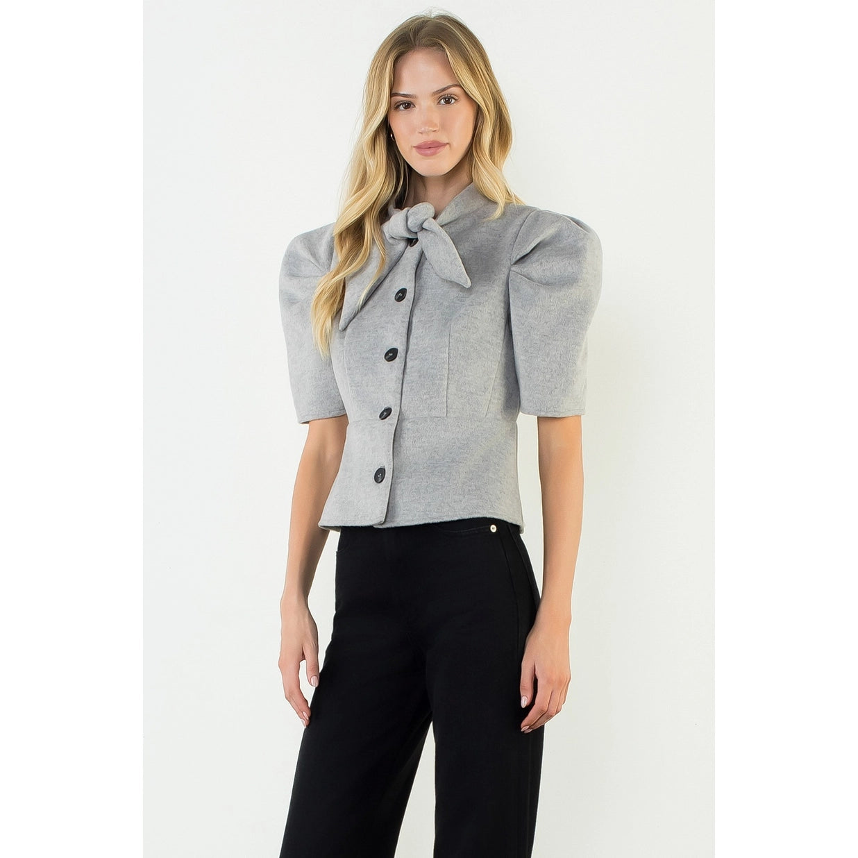 THML | Freya Button Front Jacket | Sweetest Stitch Boutique Richmond