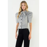 THML | Freya Button Front Jacket | Sweetest Stitch Boutique Richmond