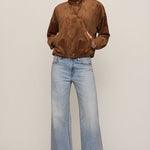 Z Supply | Corbin Faux Suede Bubble Hem Jacket | Sweetest Stitch RVA