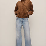 Z Supply | Corbin Faux Suede Bubble Hem Jacket | Sweetest Stitch RVA