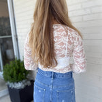 Miou Muse | Colleen Sheer Lace Top | Sweetest Stitch Boutique