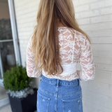 Miou Muse | Colleen Sheer Lace Top | Sweetest Stitch Boutique